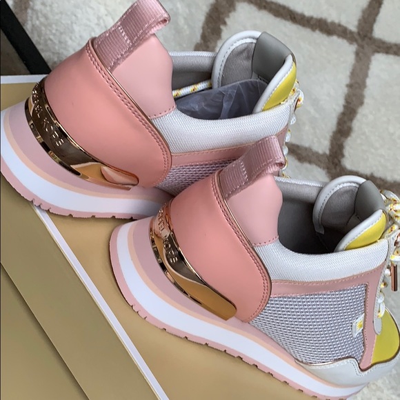 MICHAEL KORS MADDY TRAINER MESH OPTIC WHITE - Picture 11 of 16